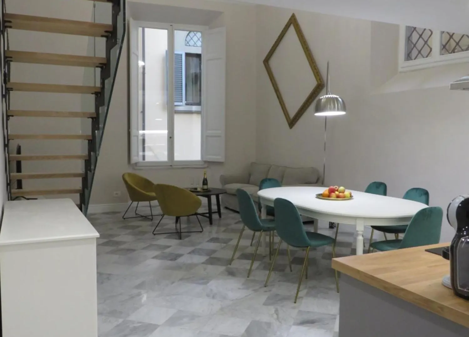 Frame House Lägenhet Florens Italien